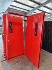 Front Door Metal Steel Fireproof Doors for Project School warehouse fire doors