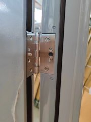 Hospital Project Certificated Emergency Fire Exit Fireproof Door Steel Resisting Fire Rated Door With Vision Panel