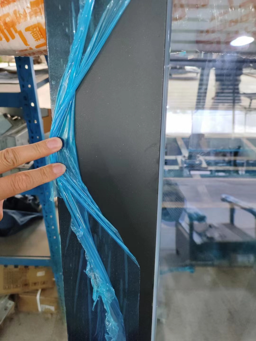 Project Manufacturer Custom Double Steel Fire Rated Steel Door With Glass