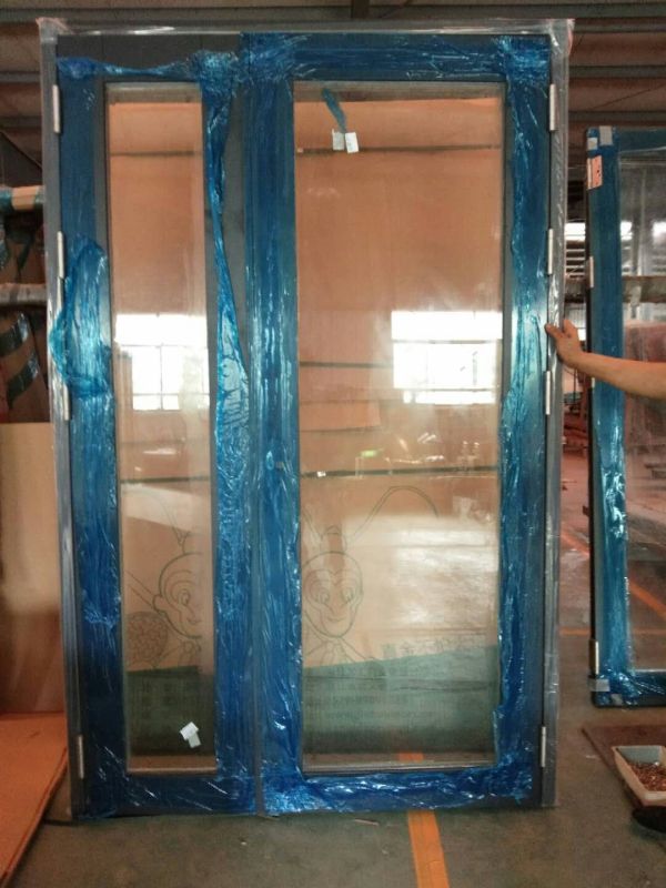 Project Manufacturer Custom Double Steel Fire Rated Steel Door With Glass