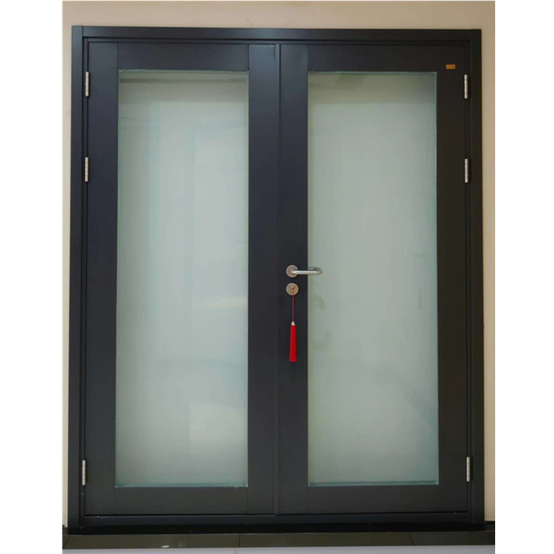 Project Manufacturer Custom Double Steel Fire Rated Steel Door With Glass