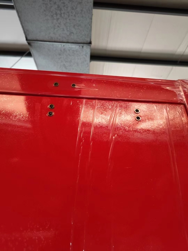 custom anti-fire steel door with fireproof glass insert