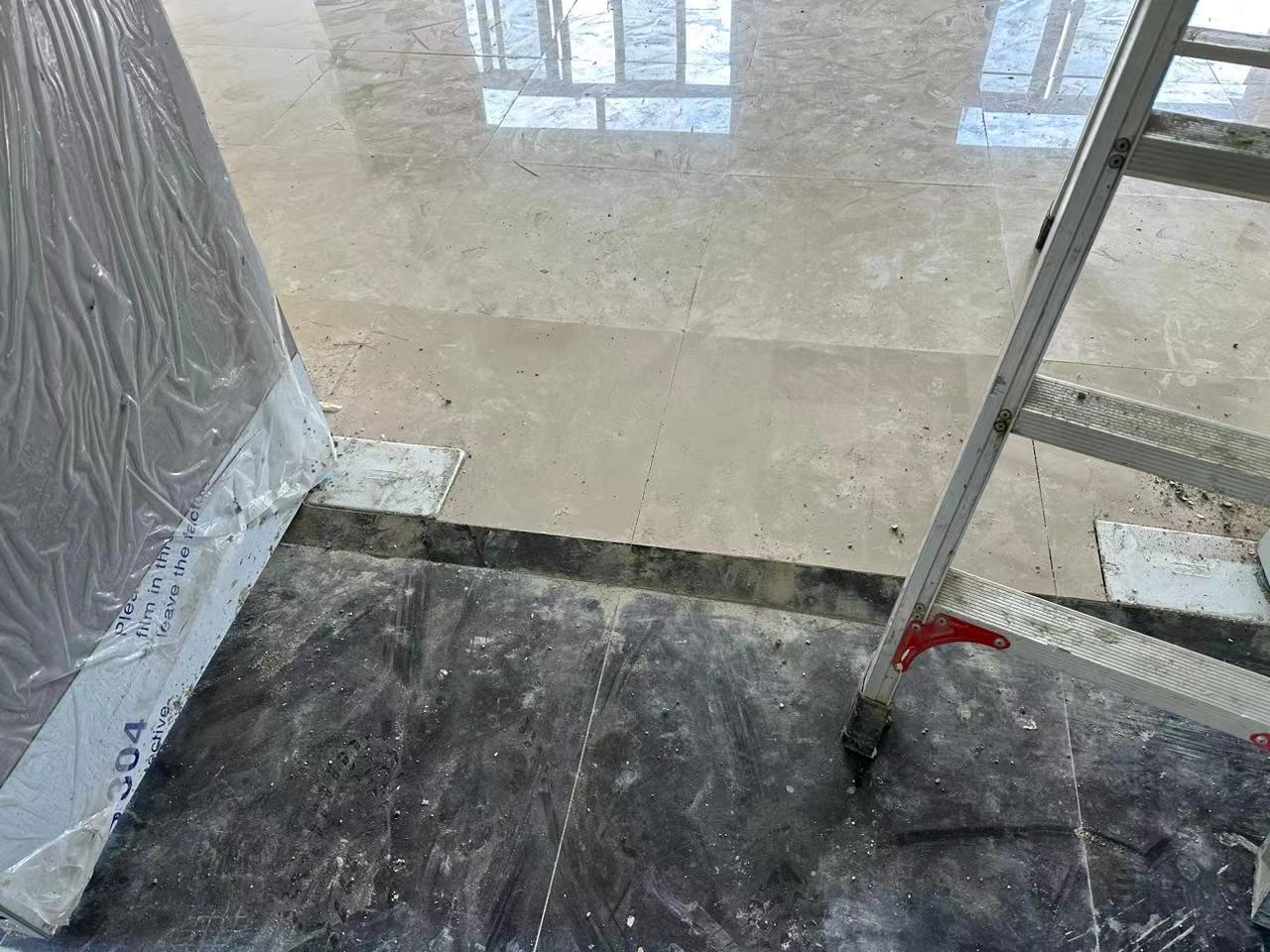 Swing both inward&outward steel door with floor hinge