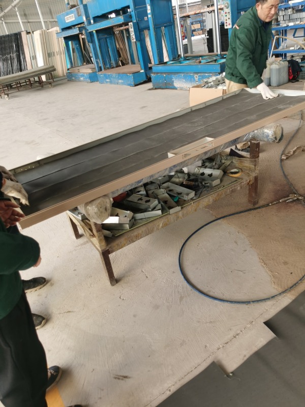 Acoustic 45dB flush metal door rubber sealed STC45 soundproof steel door