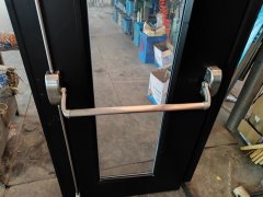 American Standard Emergency Double Steel Fire Rated Door With UL Panic Bar