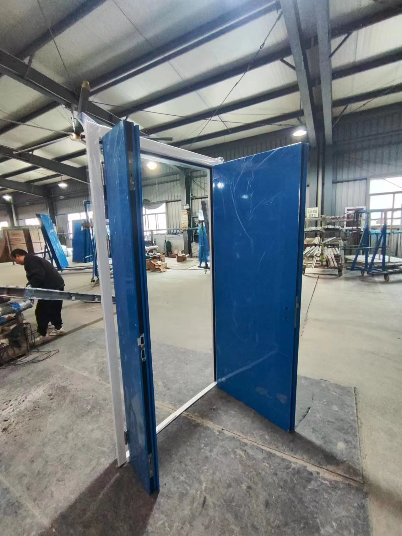 x-ray proof swing open lead door for hospital