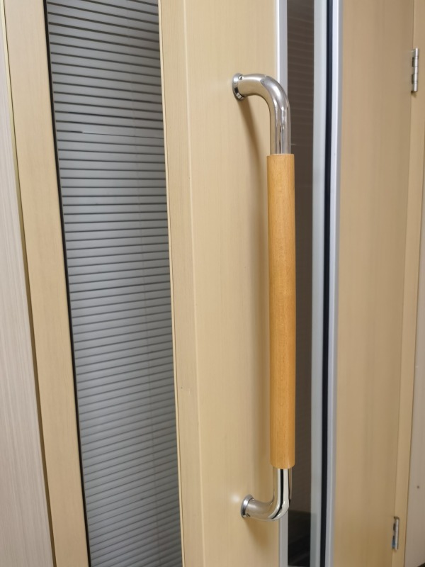 Commercial Automatic Double Swing open steel door for hospital