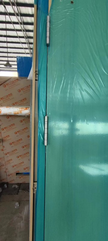 Anti x-ray proof 2mmpb / 3mmpb swing open lead lined door with wooden look surface for hospital