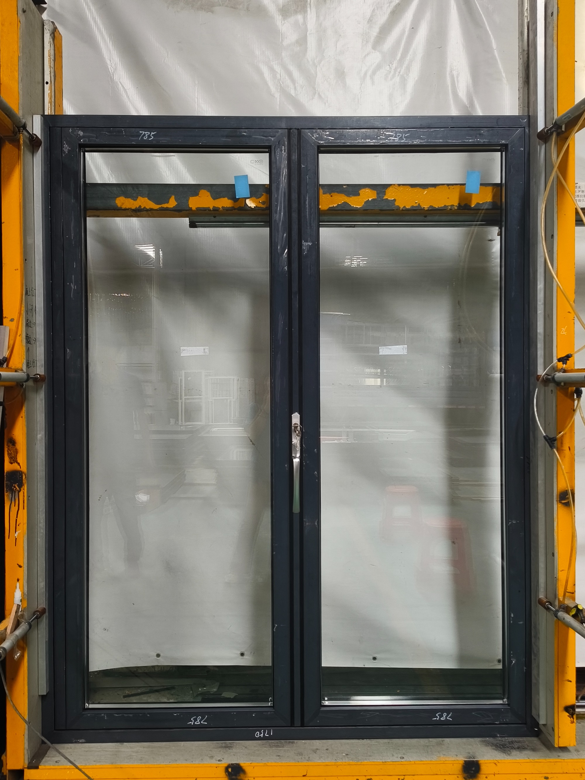 aluminum sliding double glazed casement windows with mesh