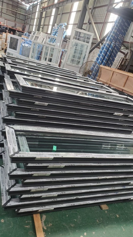 aluminum sliding double glazed casement windows with mesh