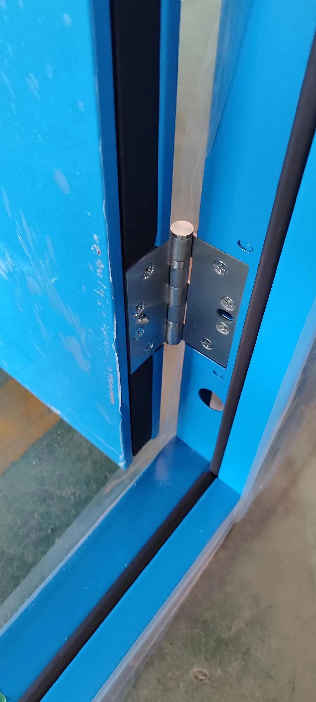 Customized H1100mm * W700mm small sample of UL Certificated 2Hrs fireproof door for customer display