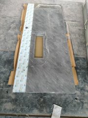 Rock board style UL fire rated steel doors with KD frame and mirror S.S plate & kick plate