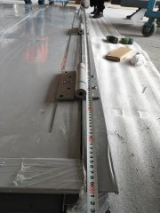 Oversized Steel Heat-Insulating Double Leaf Steel Door with Inserted Pedestrian Door