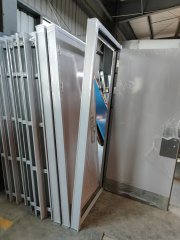 UL/Wh Approve Container Metal Fire Rated Doors with Panic Bar Fire Proof Door