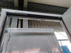 UL/Wh Approve Container Metal Fire Rated Doors with Panic Bar Fire Proof Door