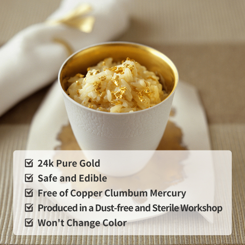 24 Carat Edible Gold Flakes
