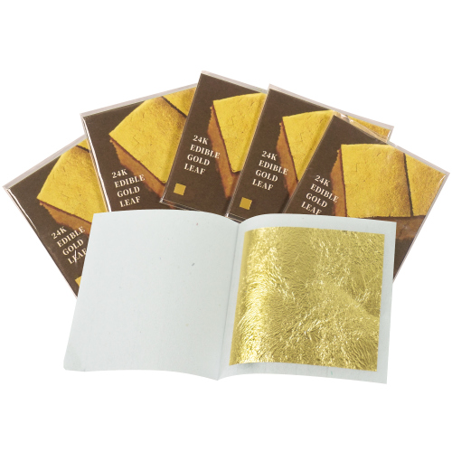 Old Gold Metallic Edible Flakes