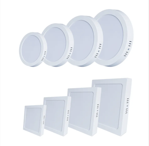 12w 18w 24w 36w Mounted Ceiling LED Surface round square panel light