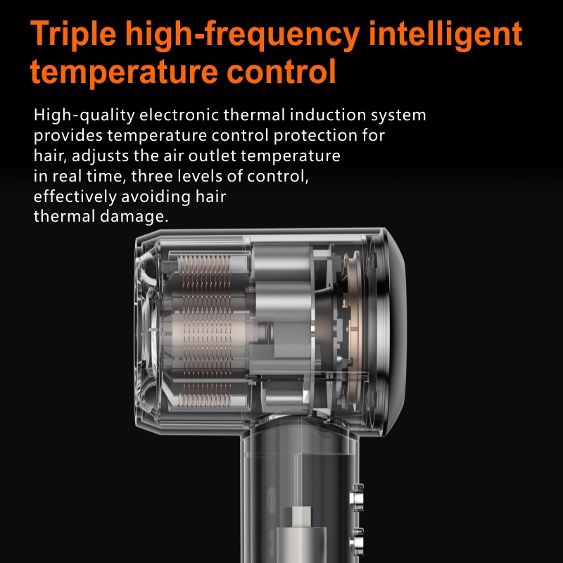 Negative Ionic High-Speed Hair Dryer with Smart Temperature Control