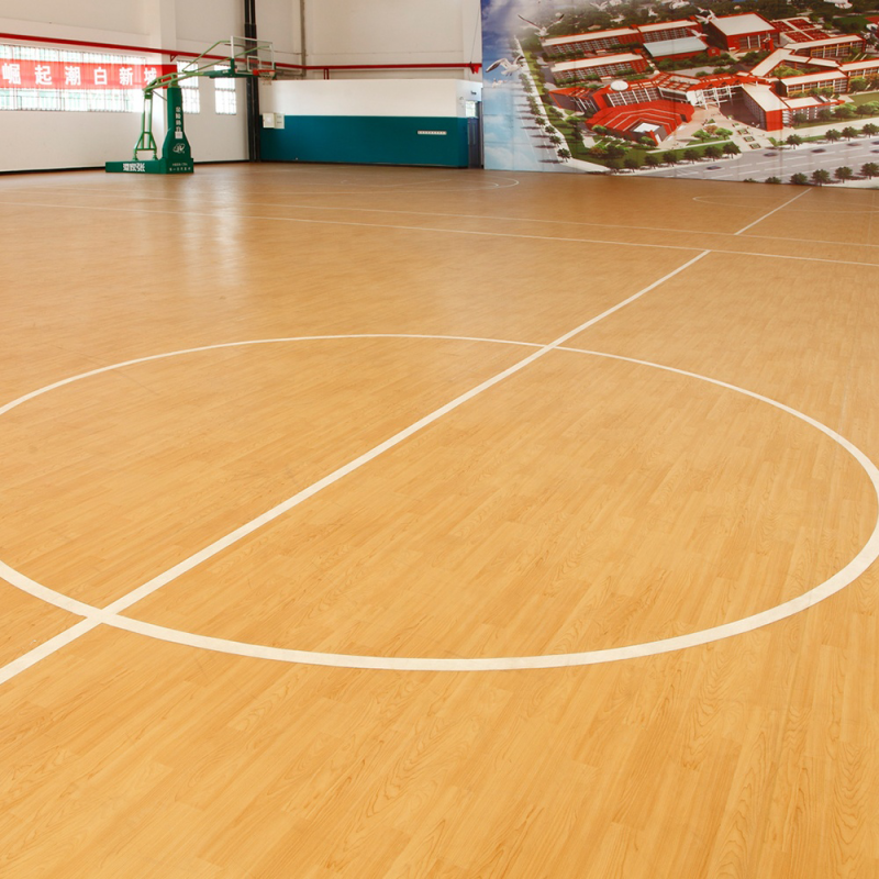 UNI - PVC Sports Flooring Roll(Wood)