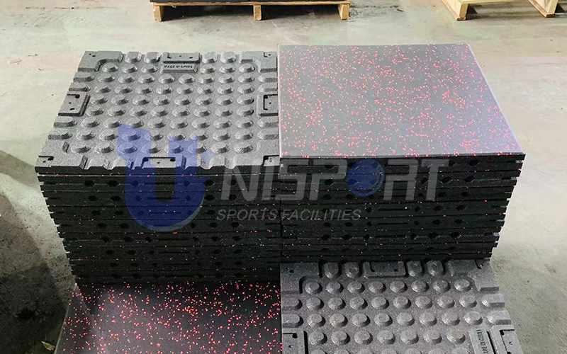 Why are gym floor mats not easy to deform?