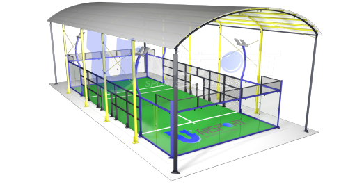 UNI - Panoramic Padel Court Roof