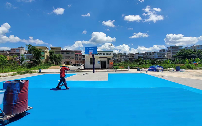 Outdoor acrylic flooring plays different roles in three outdoor sports