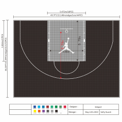UNI - Basketball Court Tiles in Canada