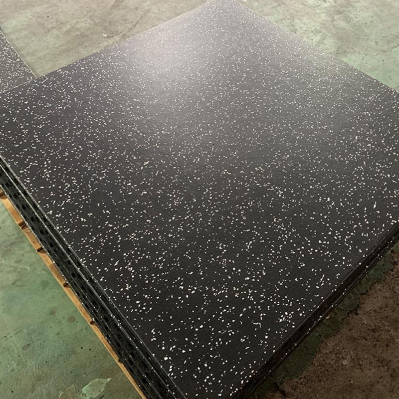 UNI - Gym Rubber Floor Mats(15% White)