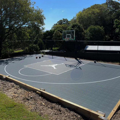 UNI - Basketball Court Tiles in Serbia