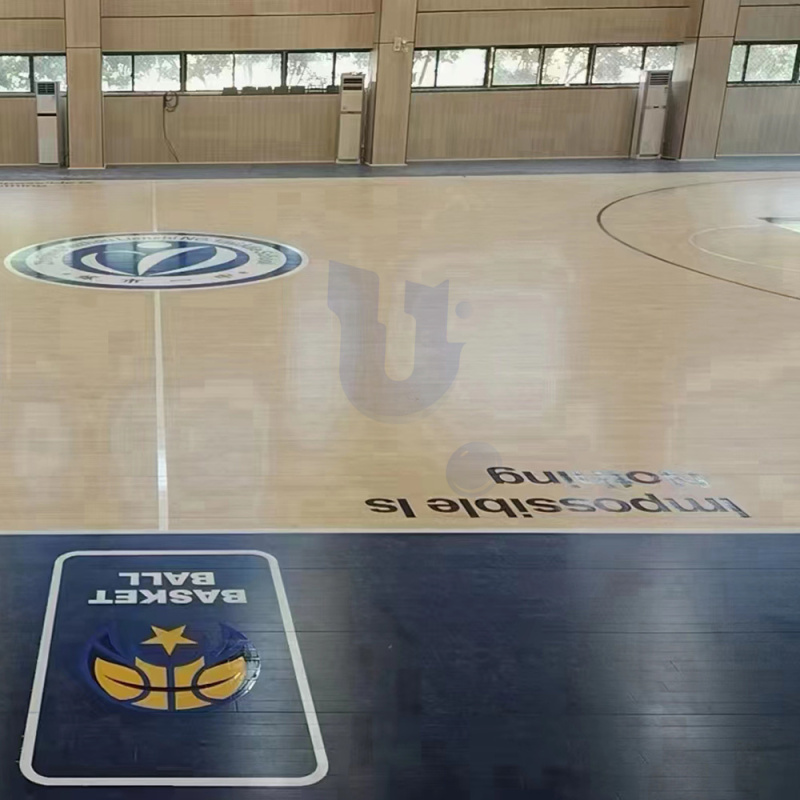 UNI - School Basketball Hardwood Floor in China