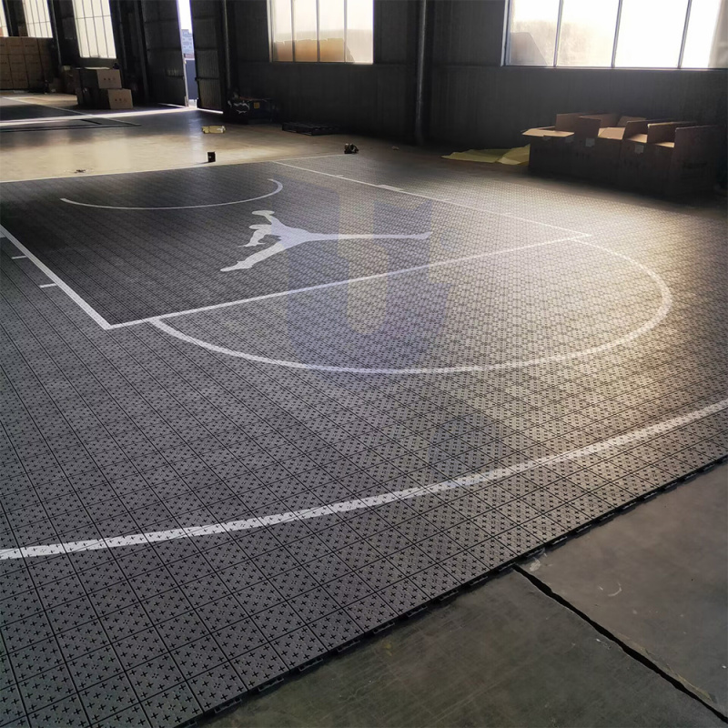 UNI - Basketball Court Tiles in Australia
