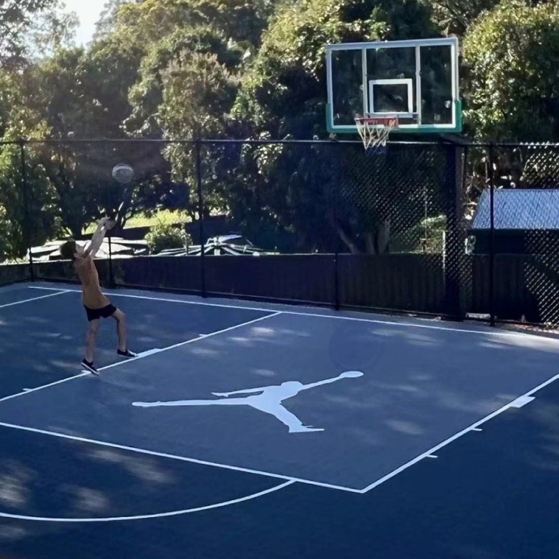 UNI - Basketball Court Tiles in Serbia
