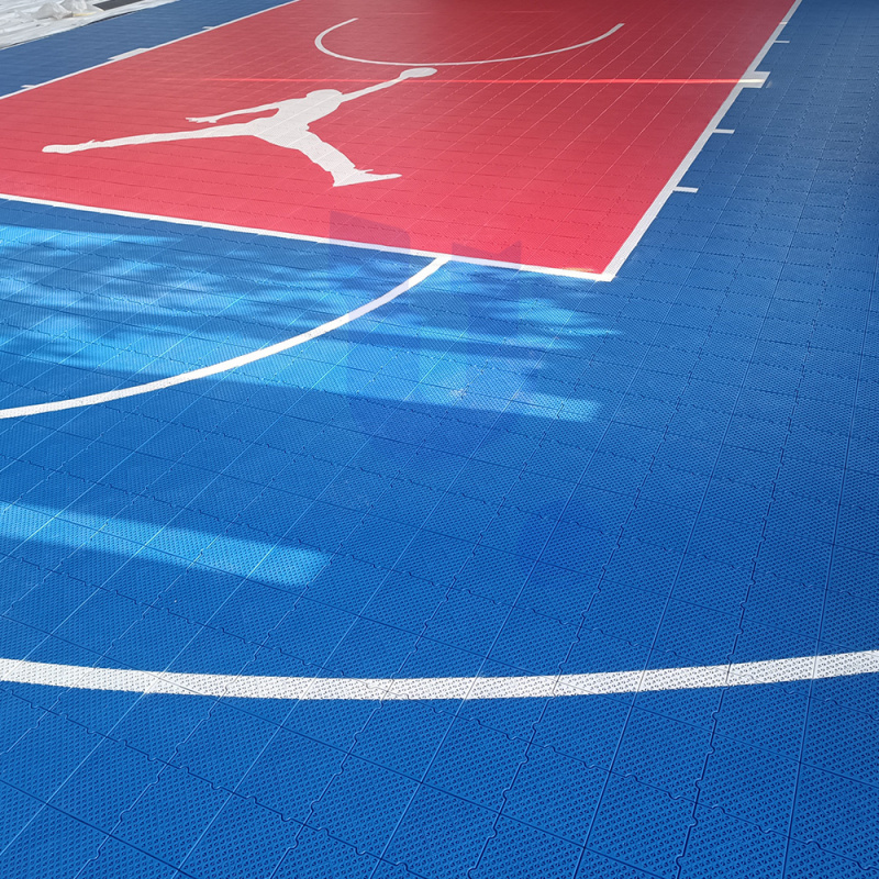 UNI - Basketball Court Tiles in Dubai