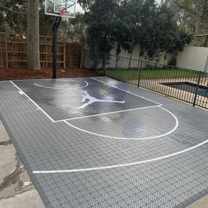 UNI - Basketball Court Tiles in Australia
