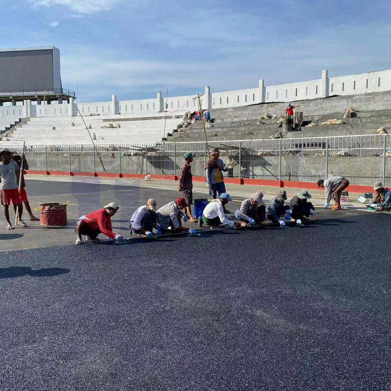 UNI - Sandwich Running Track in Myanmar