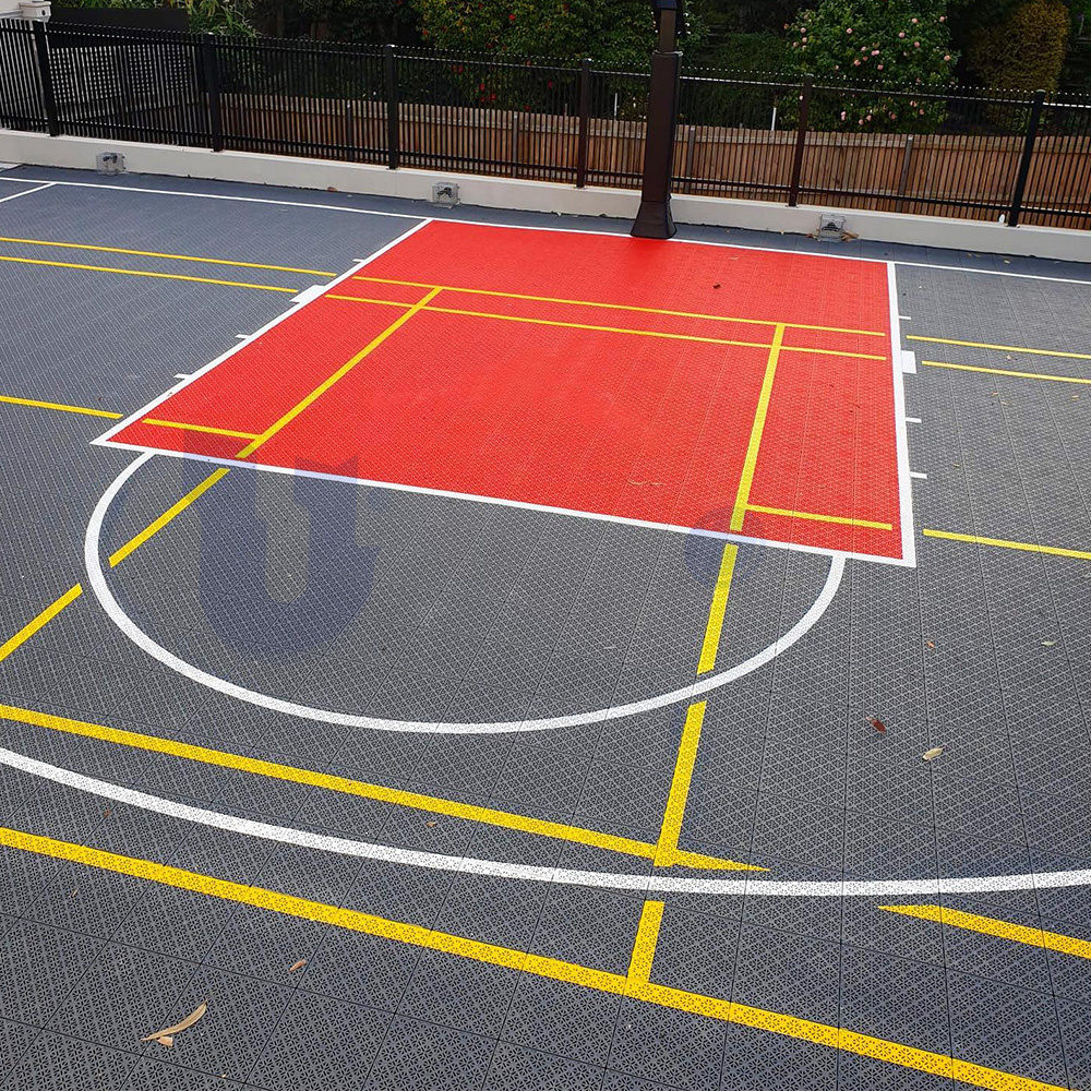 UNI - Multi-sport Badminton Court Tiles in Australia