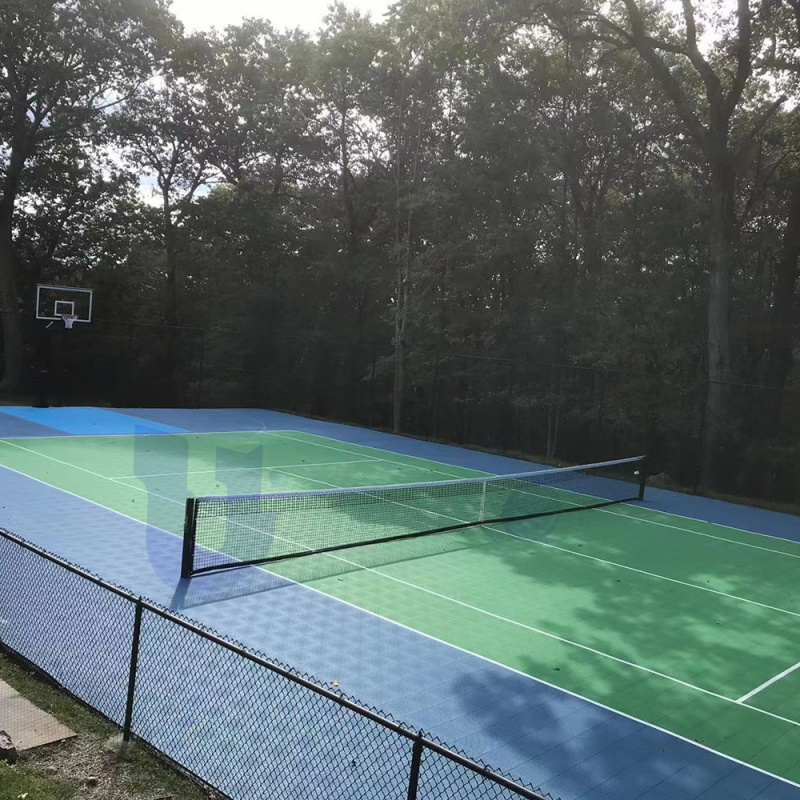 UNI - Backyard Tennis Court Tiles in the US