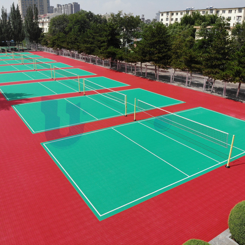 UNI - School Volleyball Court Tiles in China