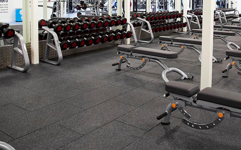 How long do gym rubber floor mats last?