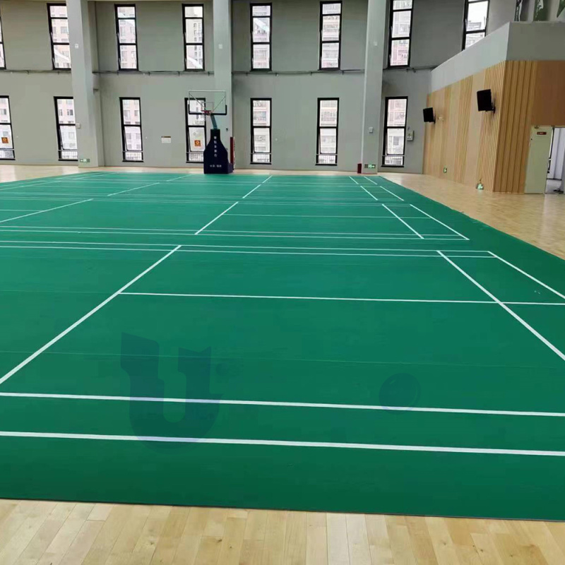 UNI - Badminton Court PVC Sport Flooring in China