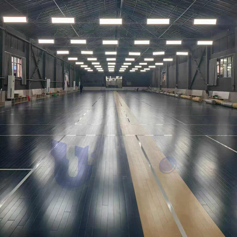 UNI - Badminton Court Floor Wood for Community
