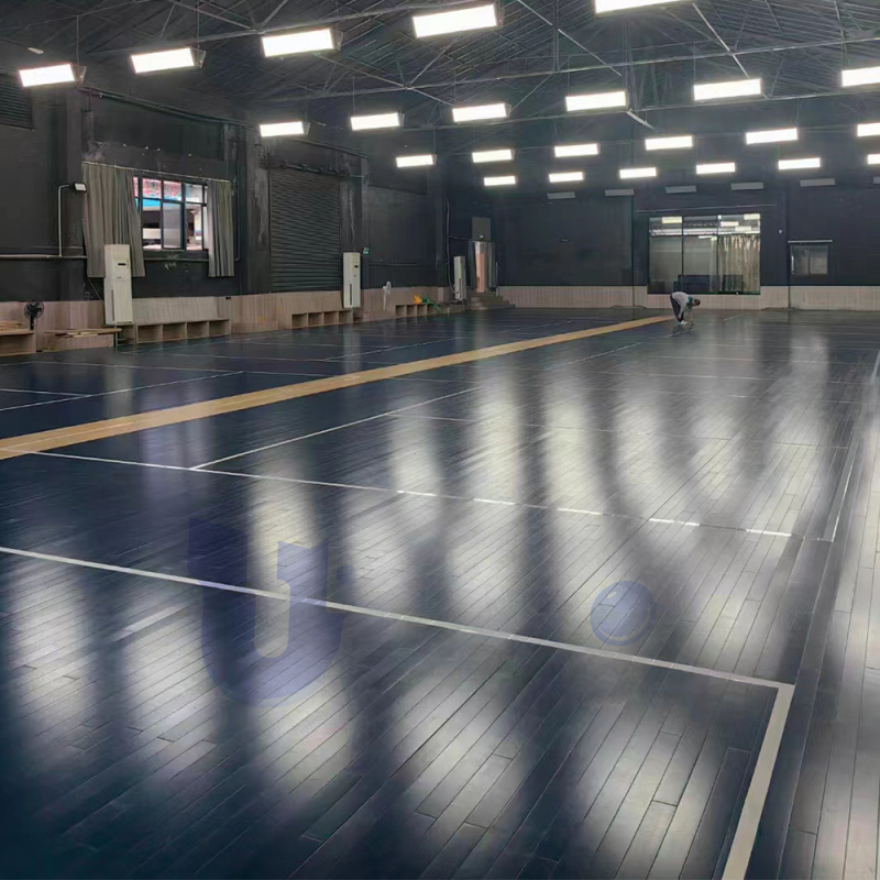 UNI - Badminton Court Floor Wood for Community