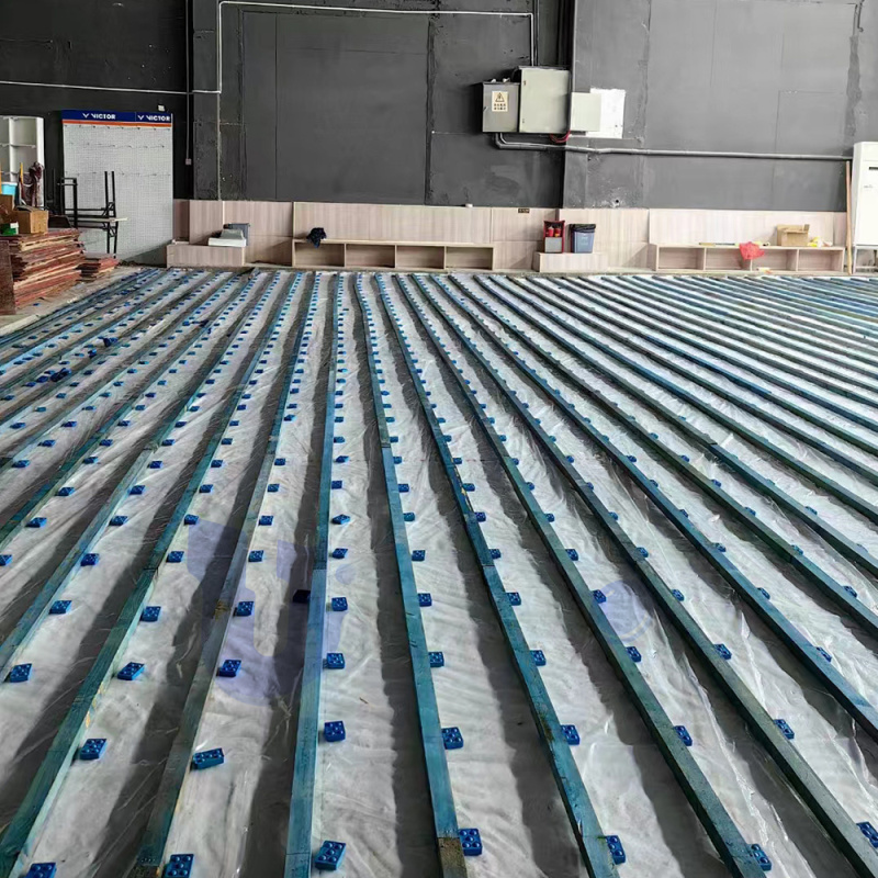 UNI - Badminton Court Floor Wood for Community
