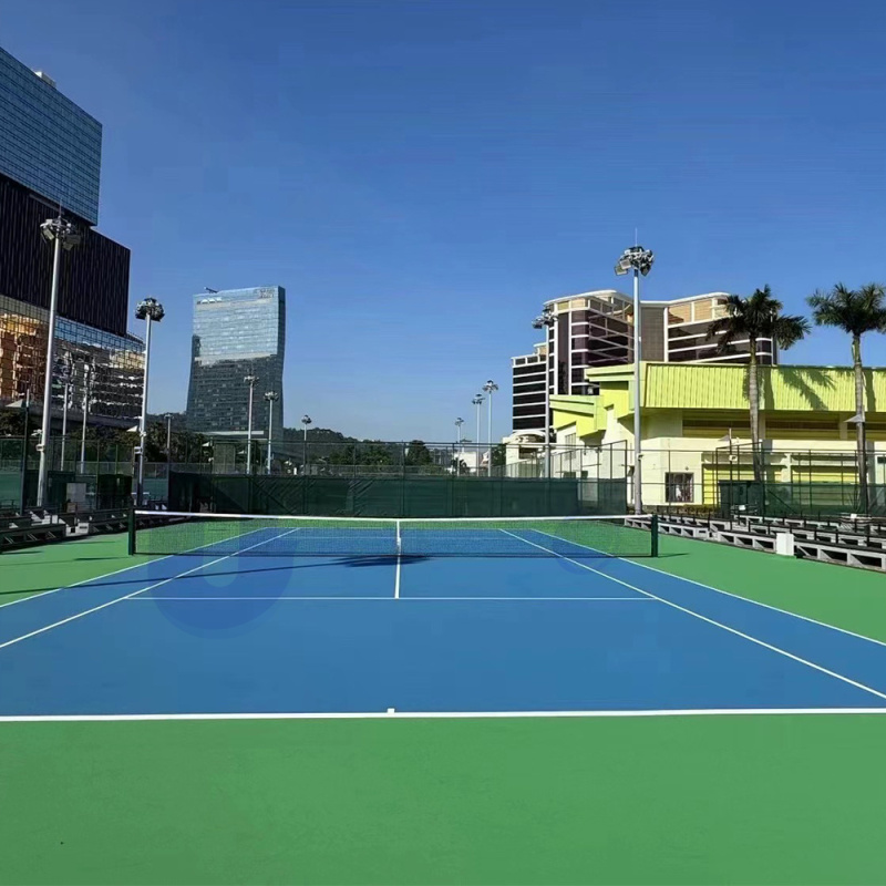 UNI - Tennis Court Acrylic Flooring in Macau