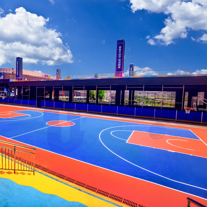 UNI - Sport Acrylic Flooring Basketball Court in China