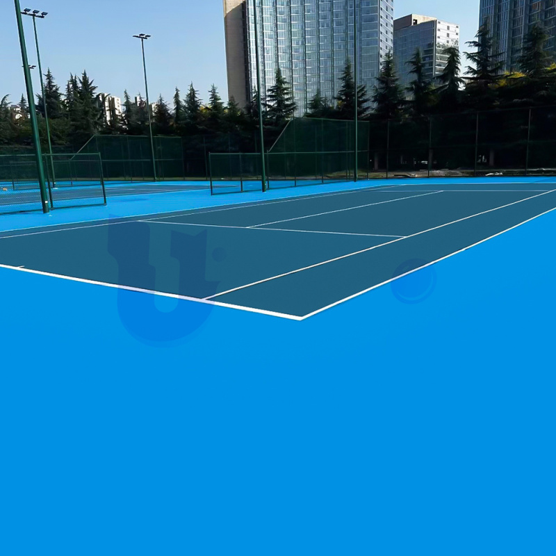 UNI - Tennis Court Acrylic Flooring Park in China