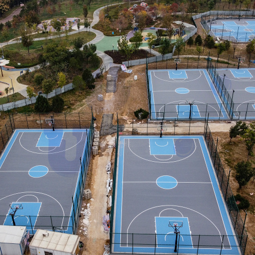 UNI - Basketball Acrylic Flooring in China