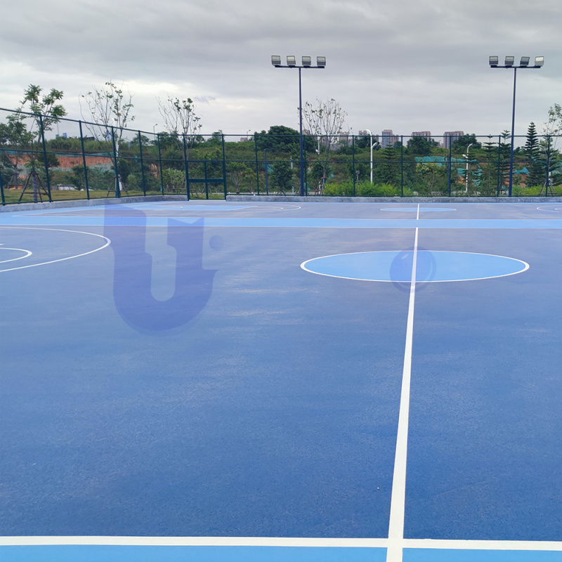 UNI - Sports Center Basketball Acrylic Flooring in China