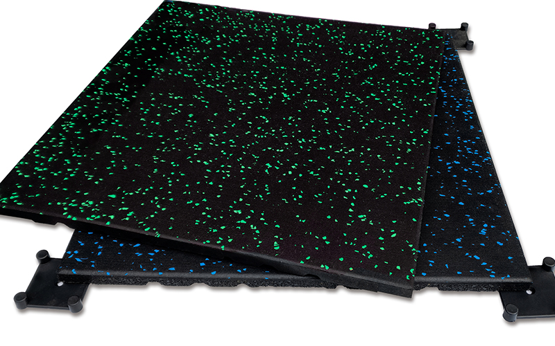Why are gym floor mats better than carpet?